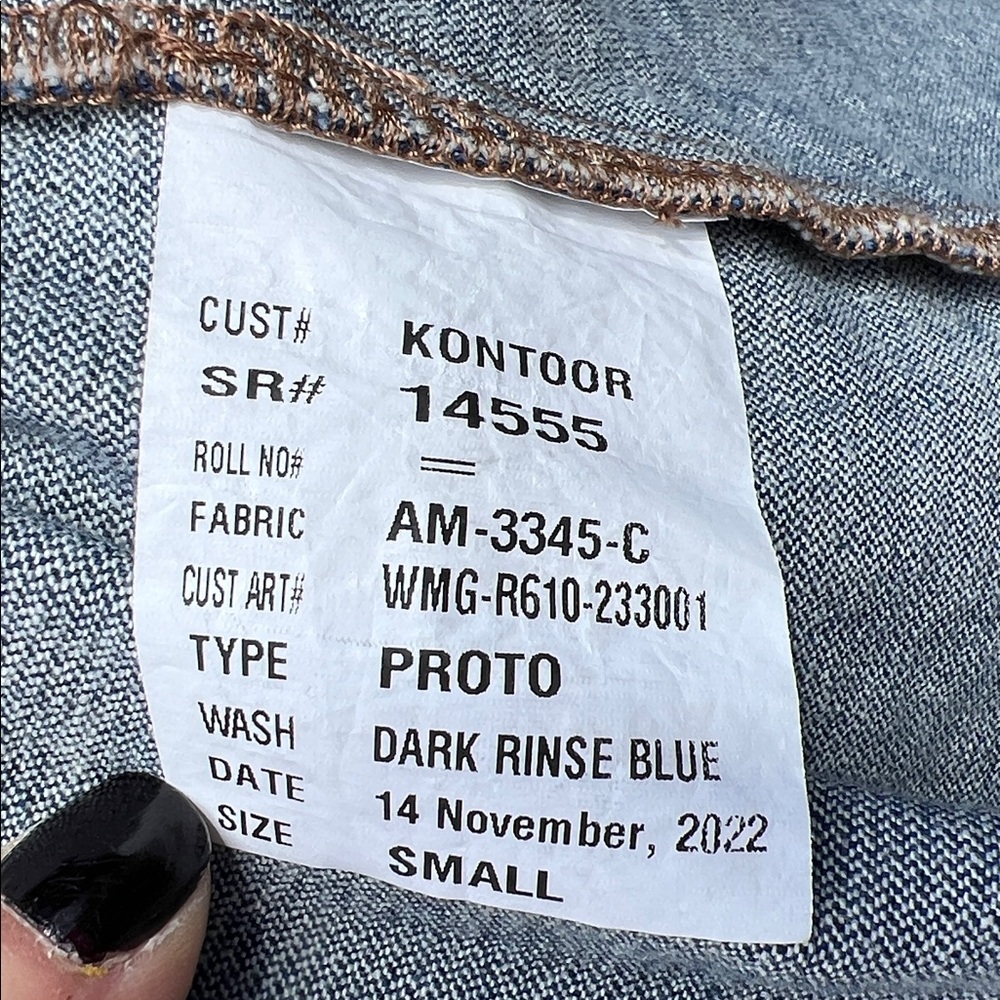 RARE PROTOTYPE Wrangler Kontoor Retro Vintage Style jacket shirt shacket - Picture 5 of 5